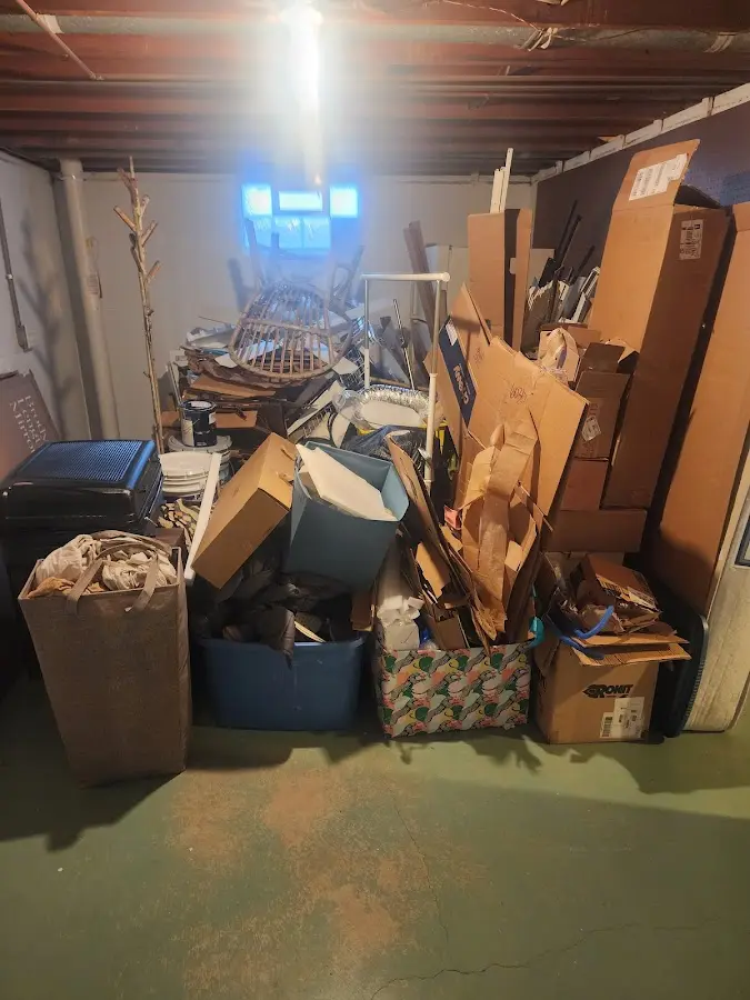 Roll-off dumpster container at job site for Yard Waste Dumpster Rental in Jourdanton